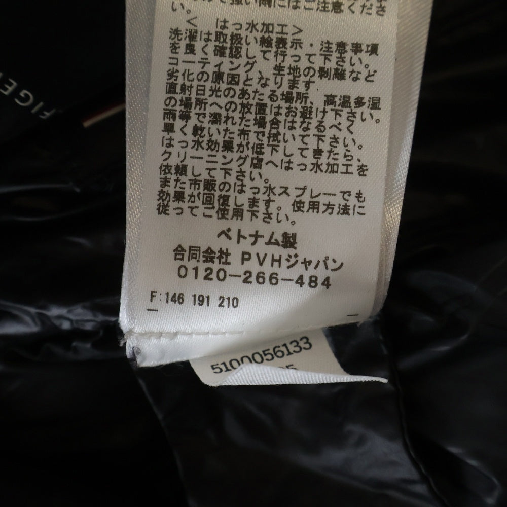 TOMMY HILFIGER(トミーヒルフィガー) グロスダウンスリムジャケット ブラック WW47354