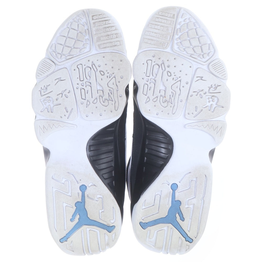 NIKE(ナイキ) AIR JORDAN 9 UNIVERSITY BLUE CT8019-140 エアジョーダン9 ユニバーシティブルー ハイカットスニーカー シューズ ホワイト/ブラック/ブルー US8.5/26.5cm