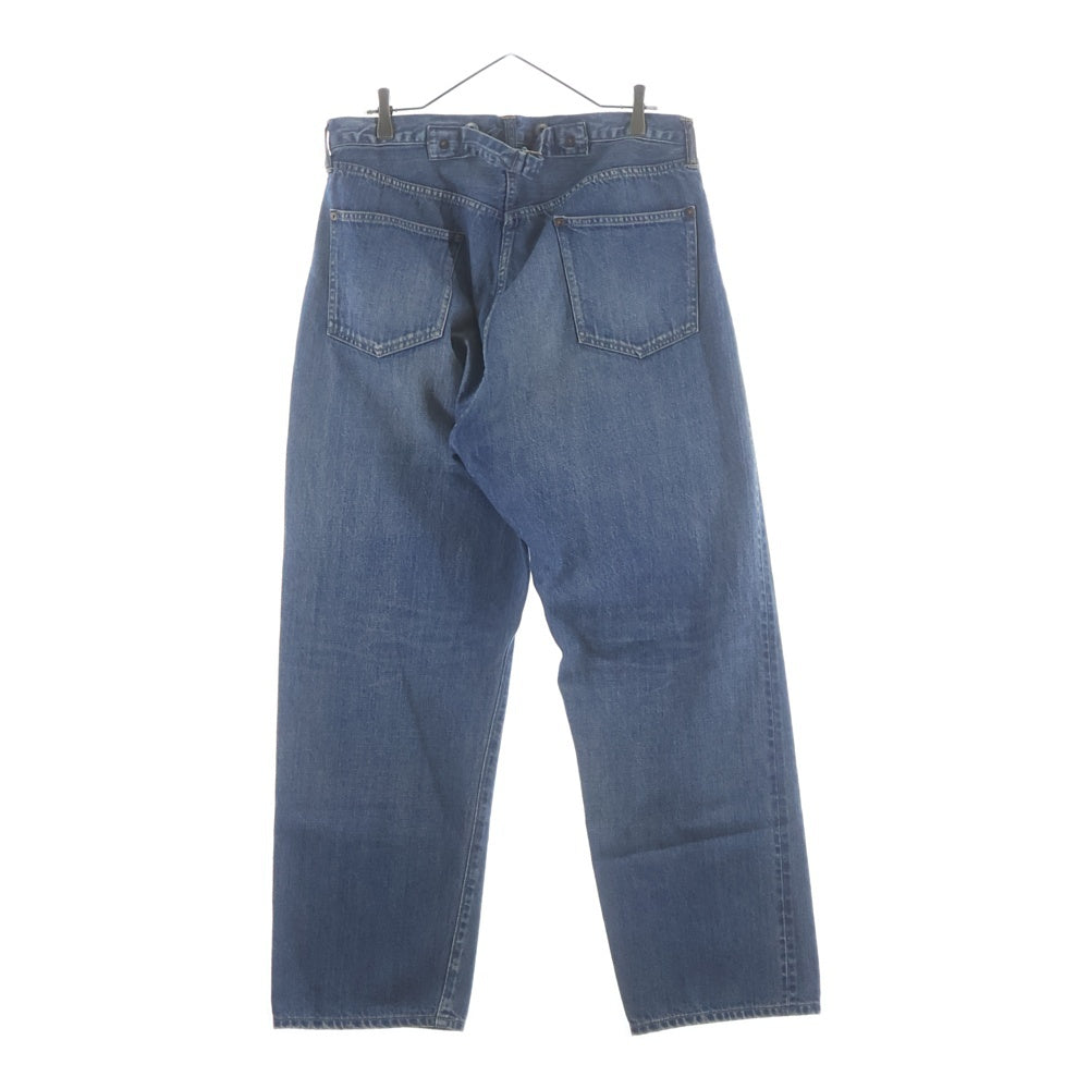 A.PRESSE(アプレッセ) No.22 Washed Wide Denim Pants ウォッシュド ワイド デニム パンツ インディゴ 26SAP-04-29