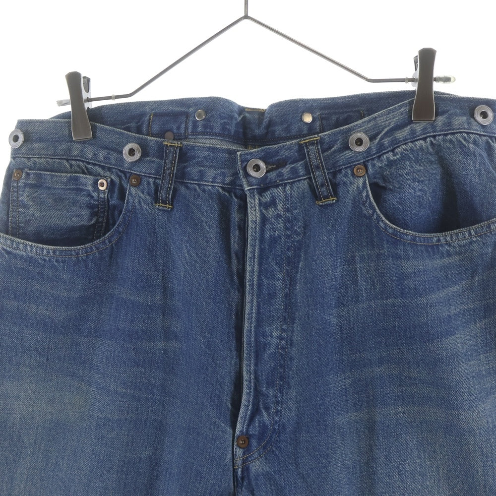 A.PRESSE(アプレッセ) No.22 Washed Wide Denim Pants ウォッシュド ワイド デニム パンツ インディゴ 26SAP-04-29
