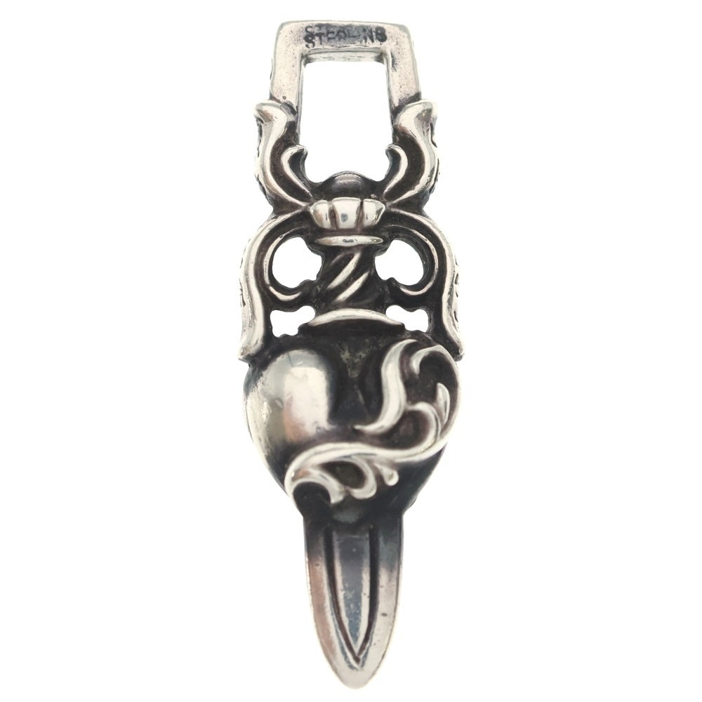 CHROME HEARTS(クロムハーツ) DAGGER HEART ダガーハート ペンダントトップ シルバー BCA243