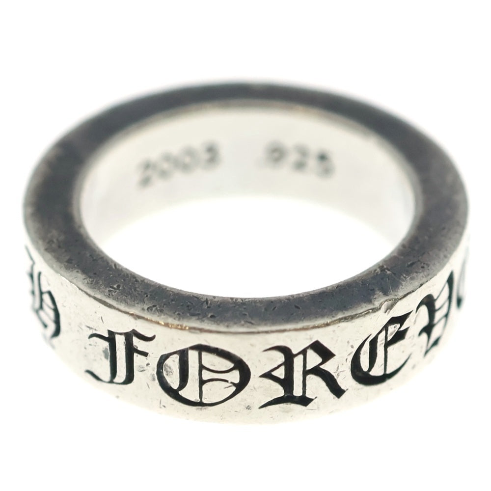 CHROME HEARTS(クロムハーツ) 6mm SPACER FOREVER 6mmスペーサーリング フォーエバーシルバーBCA337