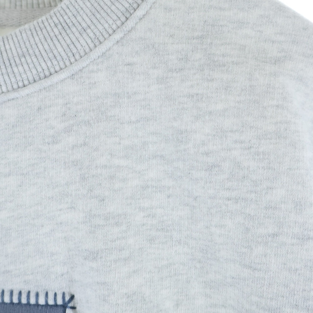 KITH(キス) Loyalty Box Logo Elevation Nelson Crewneck クルーネック スウェット グレー KHM032550