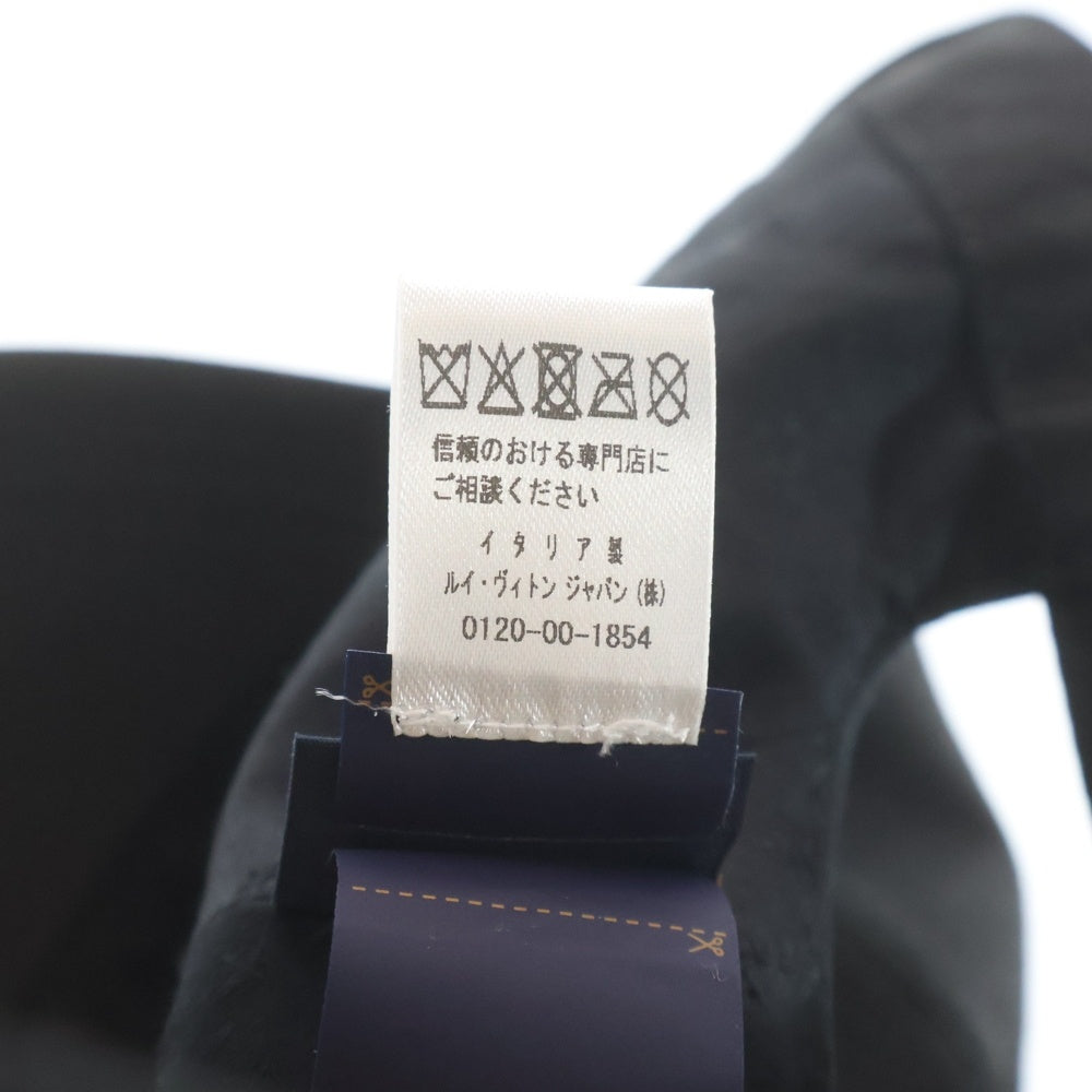 LOUIS VUITTON(ルイヴィトン) LV シグネチャー ロゴパッチ キャップ 帽子 ブラック M7282M