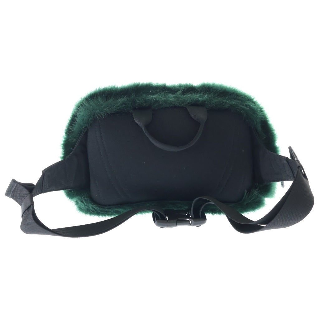 SUPREME(シュプリーム) 20AW ×THE NORTH FACE Faux Fur Waist Bag ザノースフェイス フェイク ファー ウエスト バッグ グリーン NF0A5G87