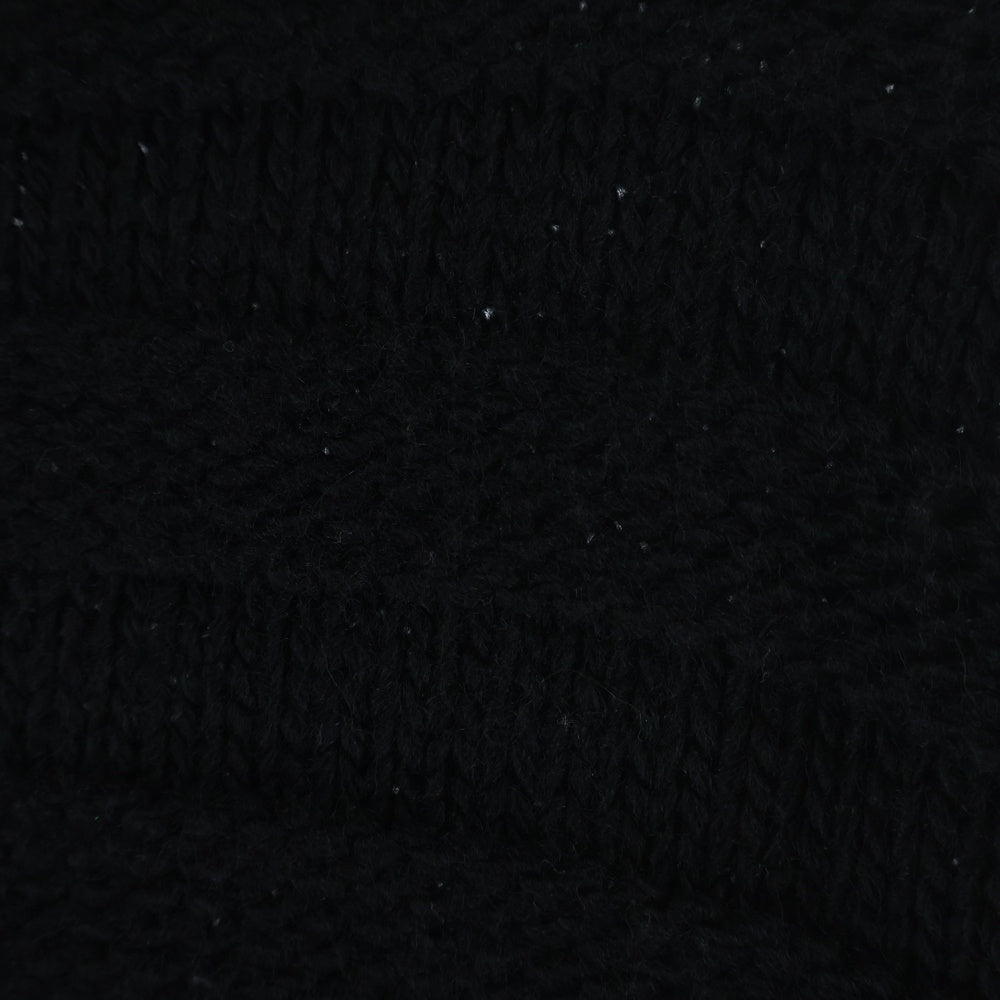 MM6 Maison Margiela(エムエムシックスメゾンマルジェラ) ダメージタートルネックセーター ハイネックニット ブラック SH0HA0004 M13040