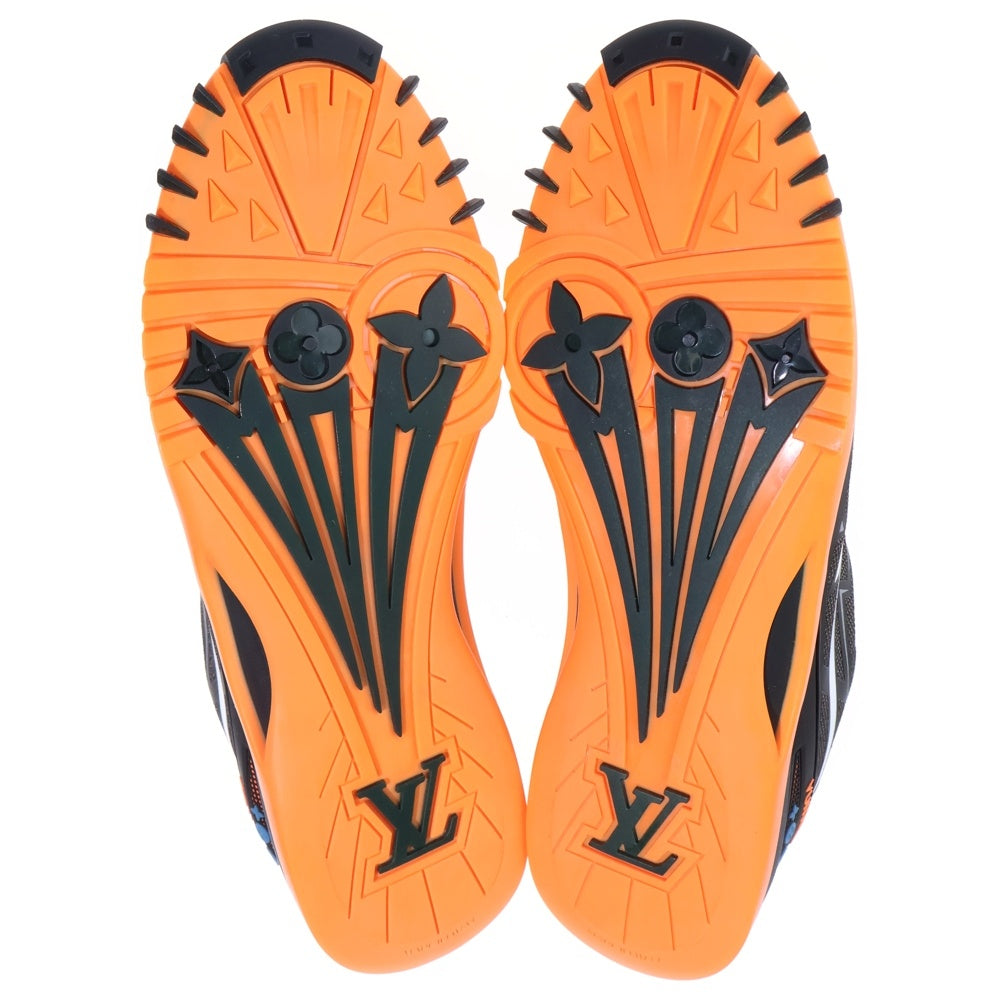 LOUIS VUITTON(ルイヴィトン) 21SS LV スプリントライン ローカットスニーカー シューズ グレー/オレンジ