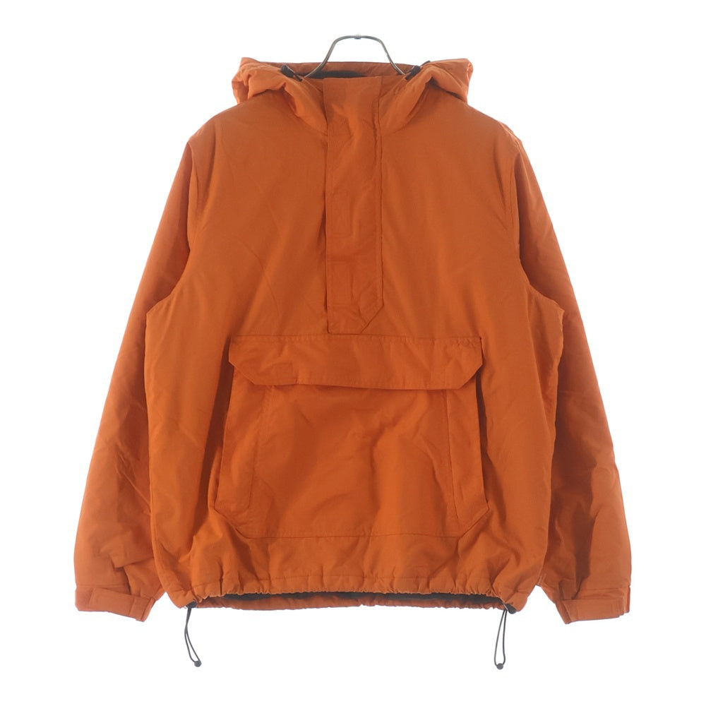 SUPREME(シュプリーム) 17AW Hooded Logo Half Zip Pullover フーデッドロゴ ハーフジップ プルオーバージャケット オレンジ