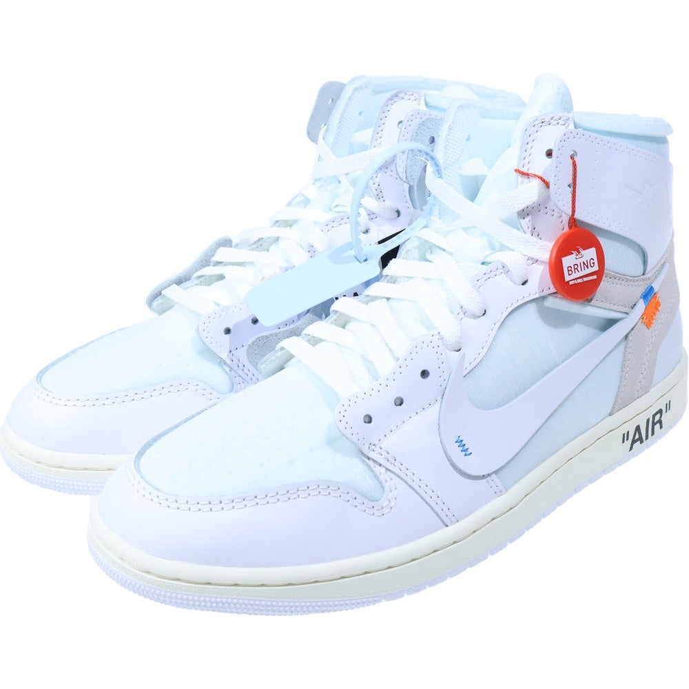 NIKE(ナイキ) ×Virgil Abloh Archive AIR JORDAN 1 RETRO HIGH OG Alaska AA3834-100 エアジョーダン1 レトロ ハイ OG アラスカ ハイカットスニーカー シューズ US11/29cm