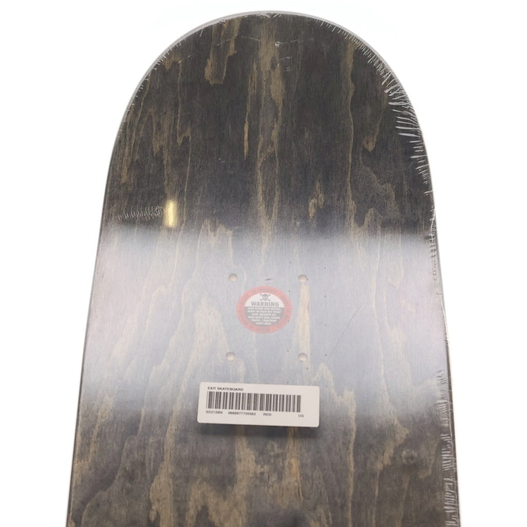 SUPREME(シュプリーム) 21SS Exit Skateboard Deck イグジット スケートボードデッキ レッド