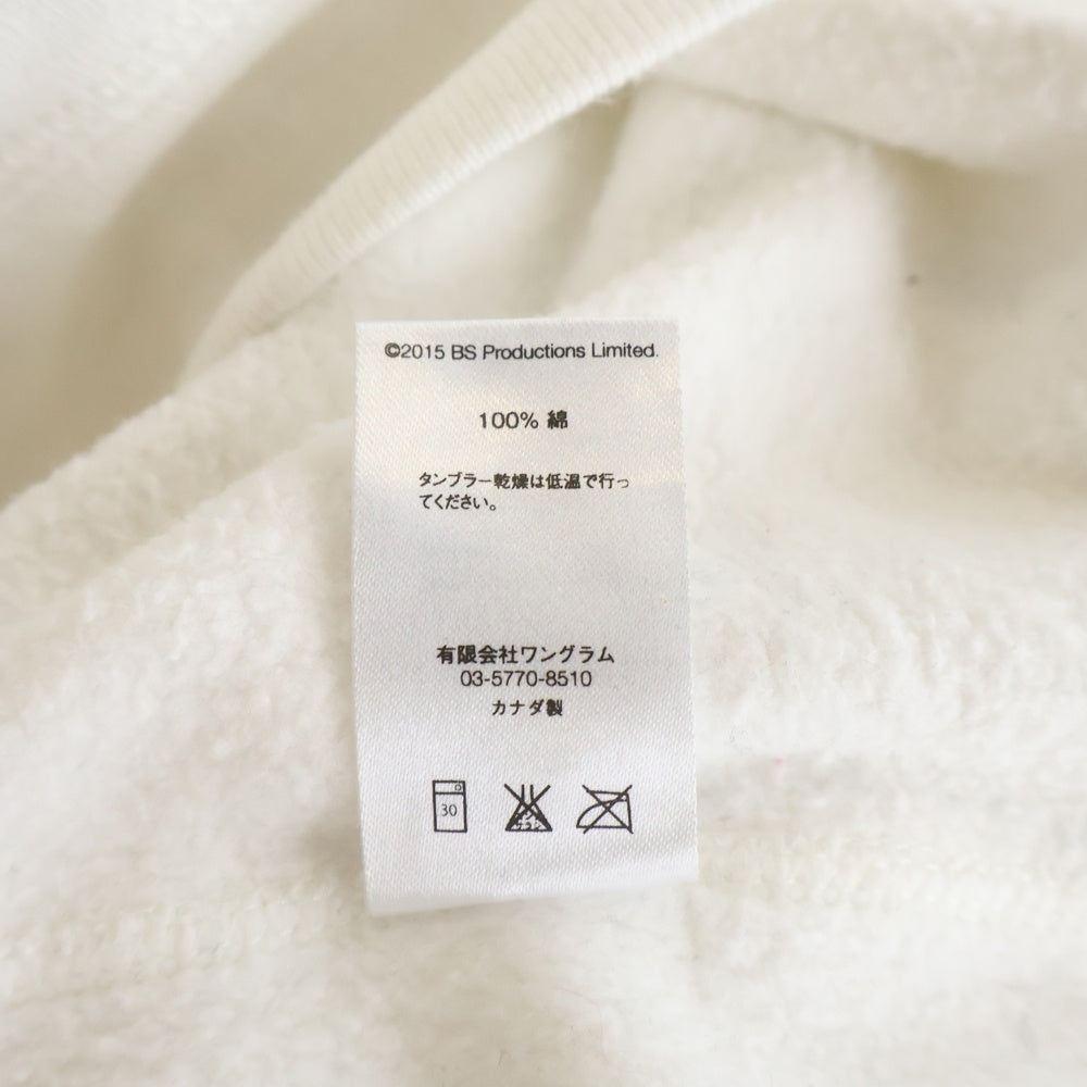 SUPREME(シュプリーム) 16SS Black Sabbath Paranoid Crewneck ブラックサバス パラノイド 刺繍 クルーネック スウェット トレーナー ホワイト