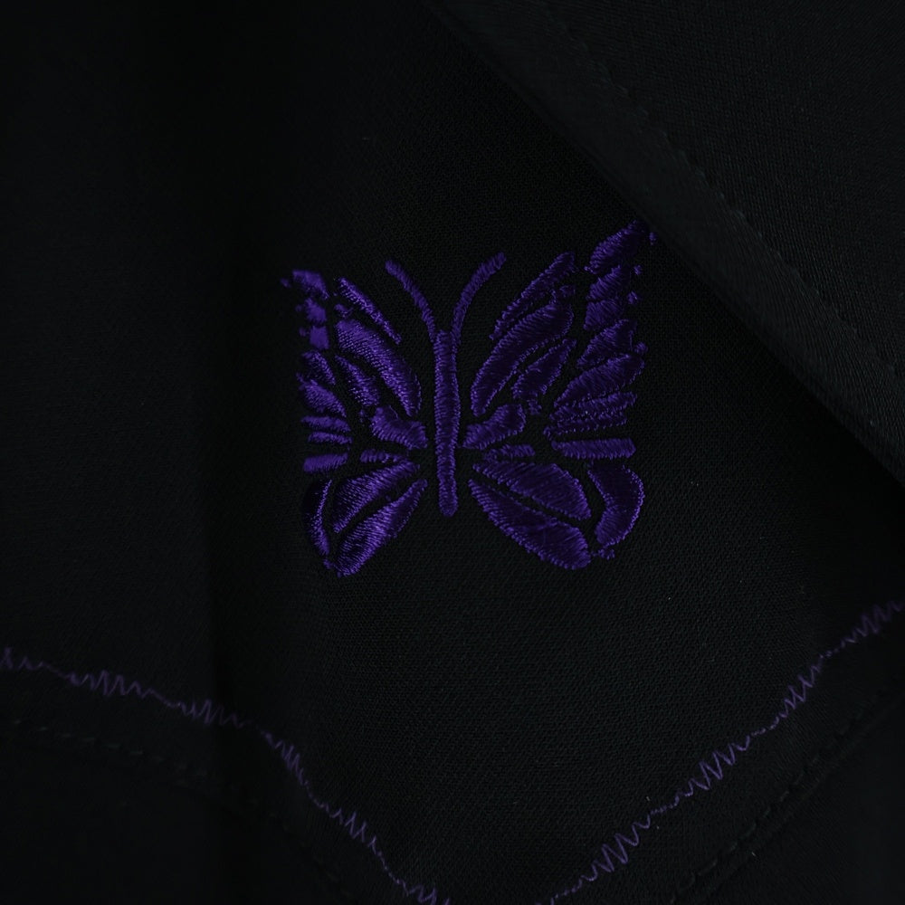 Needles(ニードルス) Westem Leisure Jacket ウエスタンジャケット ブラック/パープル LQ160