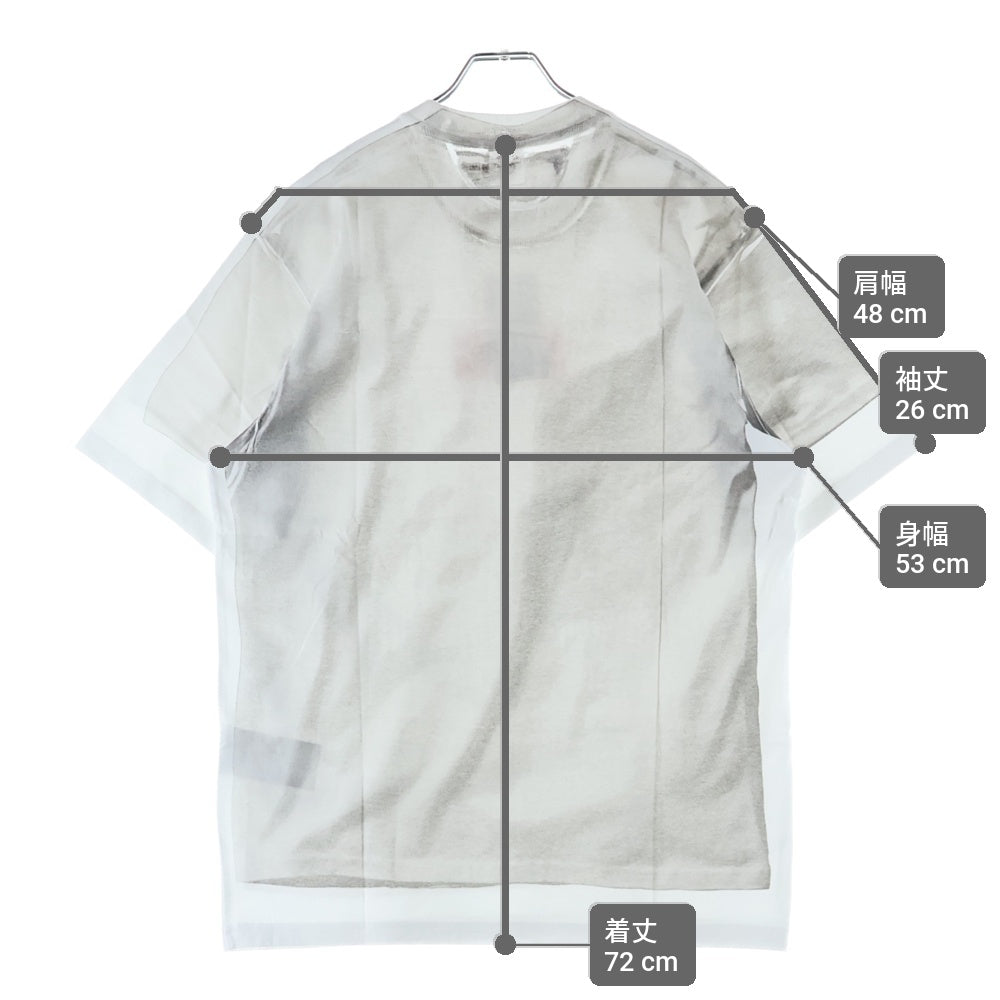 SUPREME(シュプリーム) 24SS ×MM6 Maison Margiela Box Logo Tee ボックスロゴプリント半袖Tシャツ カットソー ホワイト