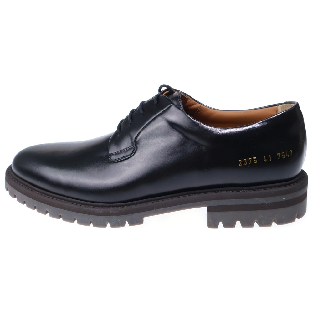 COMMON PROJECT(コモン プロジェクツ) Leather Derby shoes レースアップ ダービー シューズ レザー ローカット シューズ ローファー ブラック