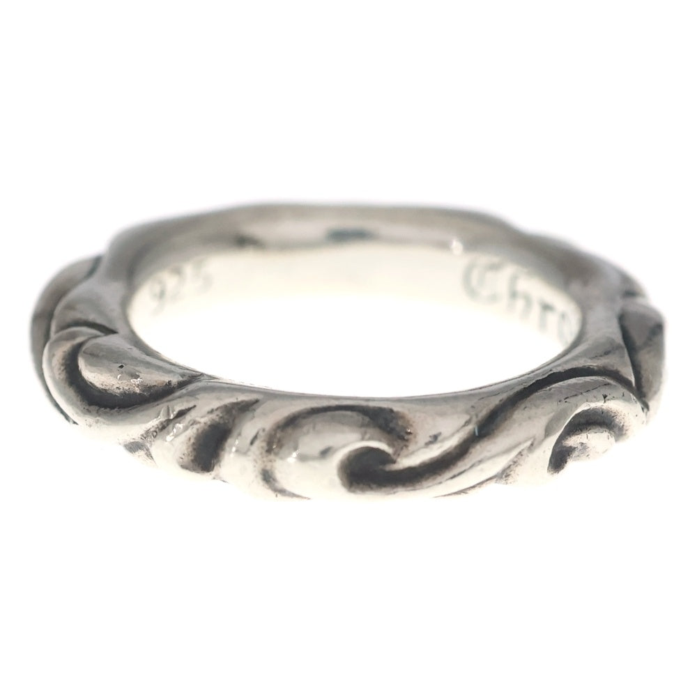 CHROME HEARTS(クロムハーツ) SCRL BAND スクロールバンド リング シルバー BCA351