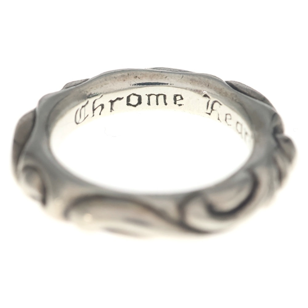 CHROME HEARTS(クロムハーツ) SCRL BAND スクロールバンド リング シルバー BCA351
