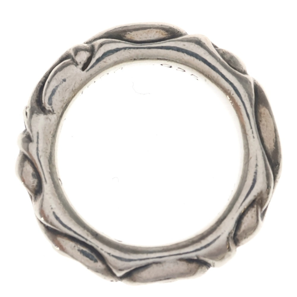 CHROME HEARTS(クロムハーツ) SCRL BAND スクロールバンド リング シルバー BCA351