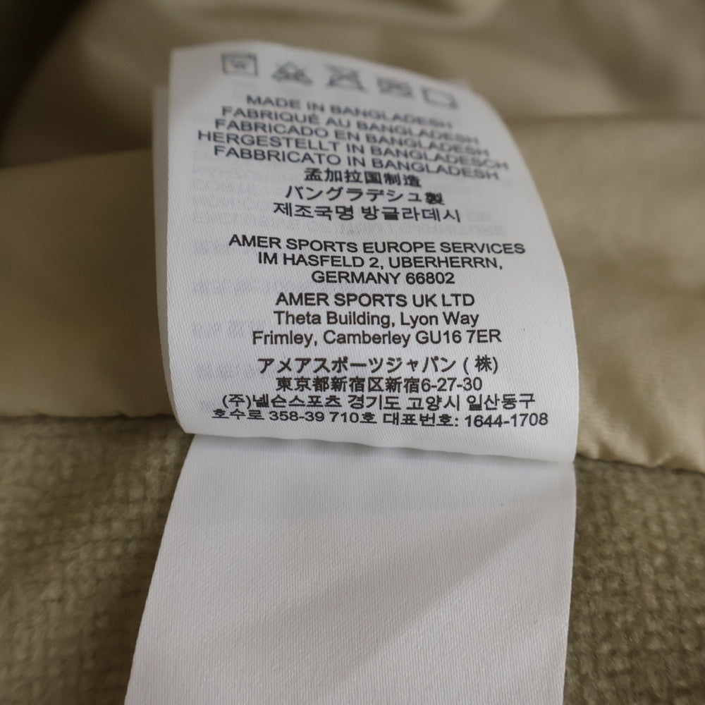 ARC'TERYX(アークテリクス) ATOM JACKET アトムジャケット ナイロンジップアップジャケット ブラウン X000007349