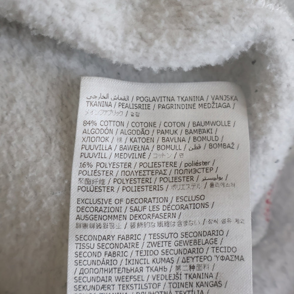 SUPREME(シュプリーム) 24SS ×MM6 Masion Margiela Zip Up Hooded Sweatshirt エムエムシックスメゾンマルジェラ ジップアップ スウェットパーカー グレー