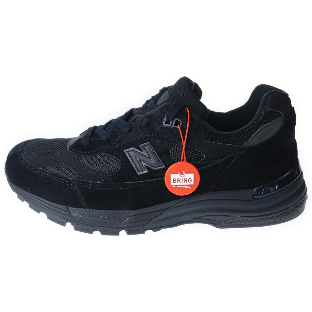 New Balance(ニューバランス) MR992TB トリプルブラック ローカットスニーカー ブラック US8.5/26.5cm