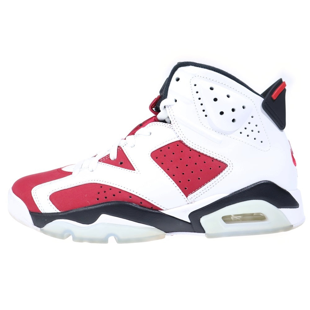 NIKE(ナイキ) AIR JORDAN 6 CARMINE エアジョーダン6 カーマイン ハイカットスニーカー レッド US8.5/26.5cm CT8529-106