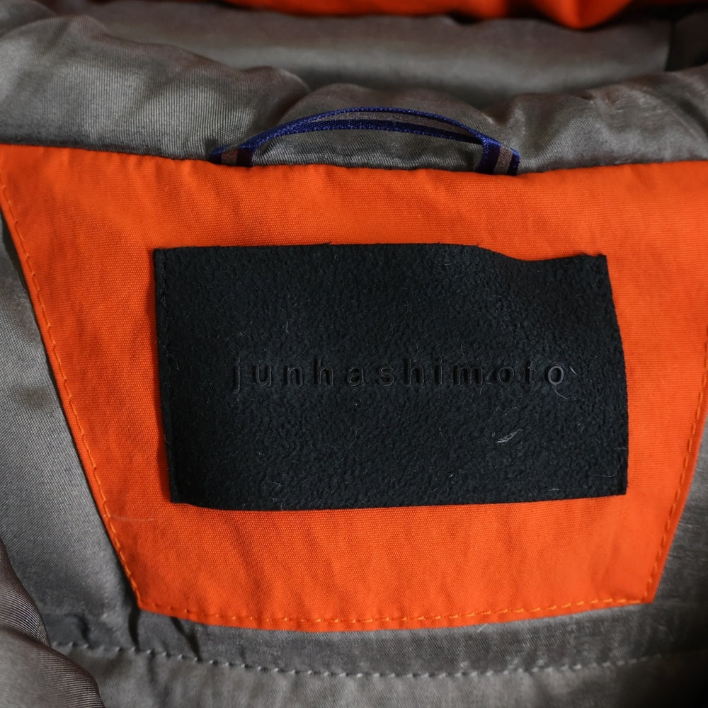 jun hashimoto(ジュンハシモト) 22AW SEVEN PLUS MCL DOWN JACKET セブンプラス MCLダウンジャケット オレンジ 1042220012