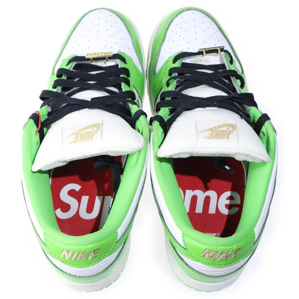 NIKE(ナイキ) ×SUPREME DUNK LOW OG DH3228-101 シュプリーム ダンク ローカットスニーカー グリーン US10.5/28.5cm