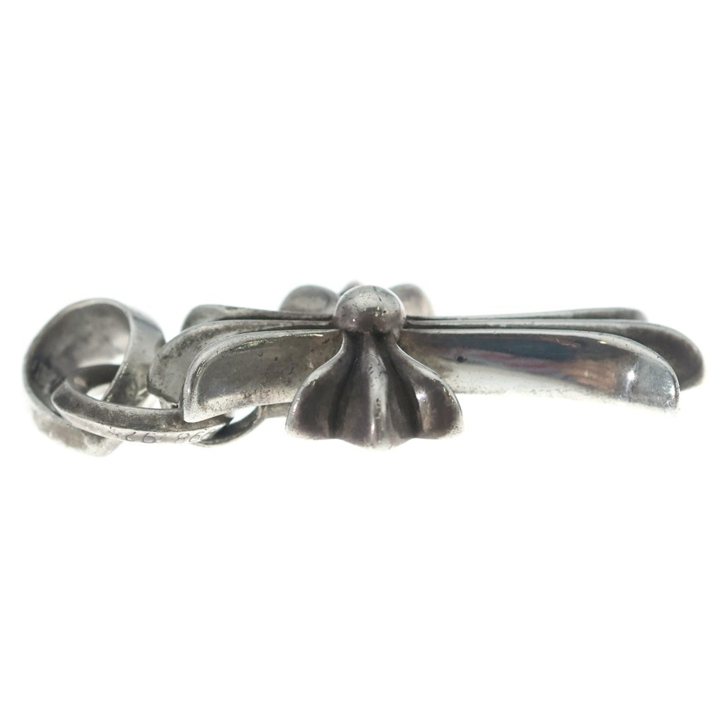 CHROME HEARTS(クロムハーツ) CH CRS SML W/BALE Wベイル スモールCHクロス ペンダントトップ シルバー BCA218