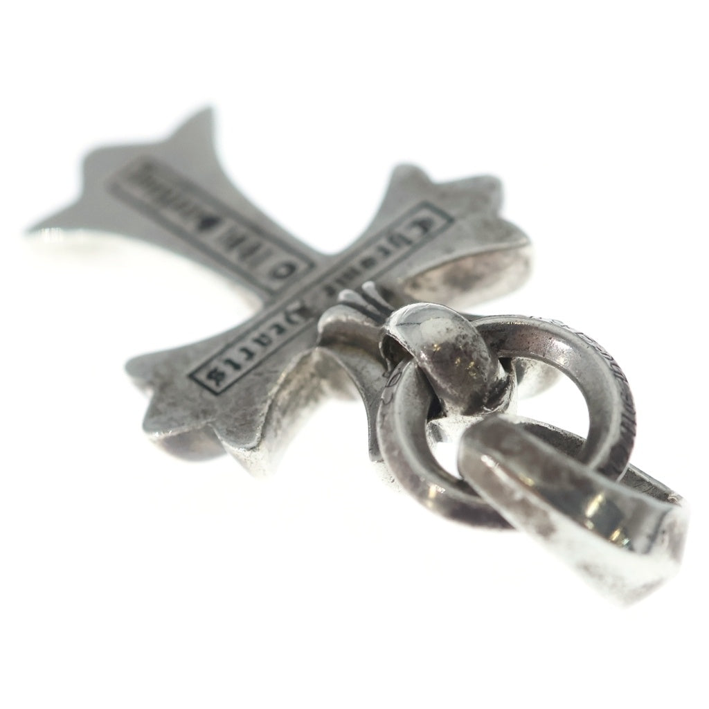 CHROME HEARTS(クロムハーツ) CH CRS SML W/BALE Wベイル スモールCHクロス ペンダントトップ シルバー BCA218