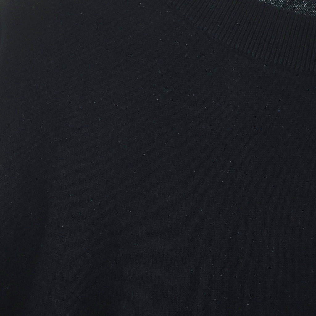 LOUIS VUITTON(ルイヴィトン) 25AW モノグラムジャガード シグネチャー コットン クルーネック 半袖Tシャツ カットソー ブラック RM252MQ Z34 HRN47W