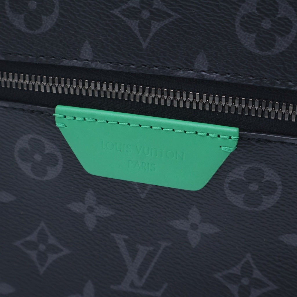 LOUIS VUITTON(ルイヴィトン) モノグラム エクリプス ディスカバリー バックパック リュックサック ブラック/グリーン M25887 レディース