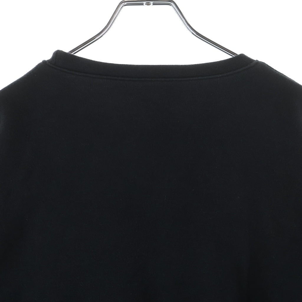 CHROME HEARTS(クロムハーツ) SWTSHRT PLVR ネックロゴ クルーネックスウェットトレーナー ブラック