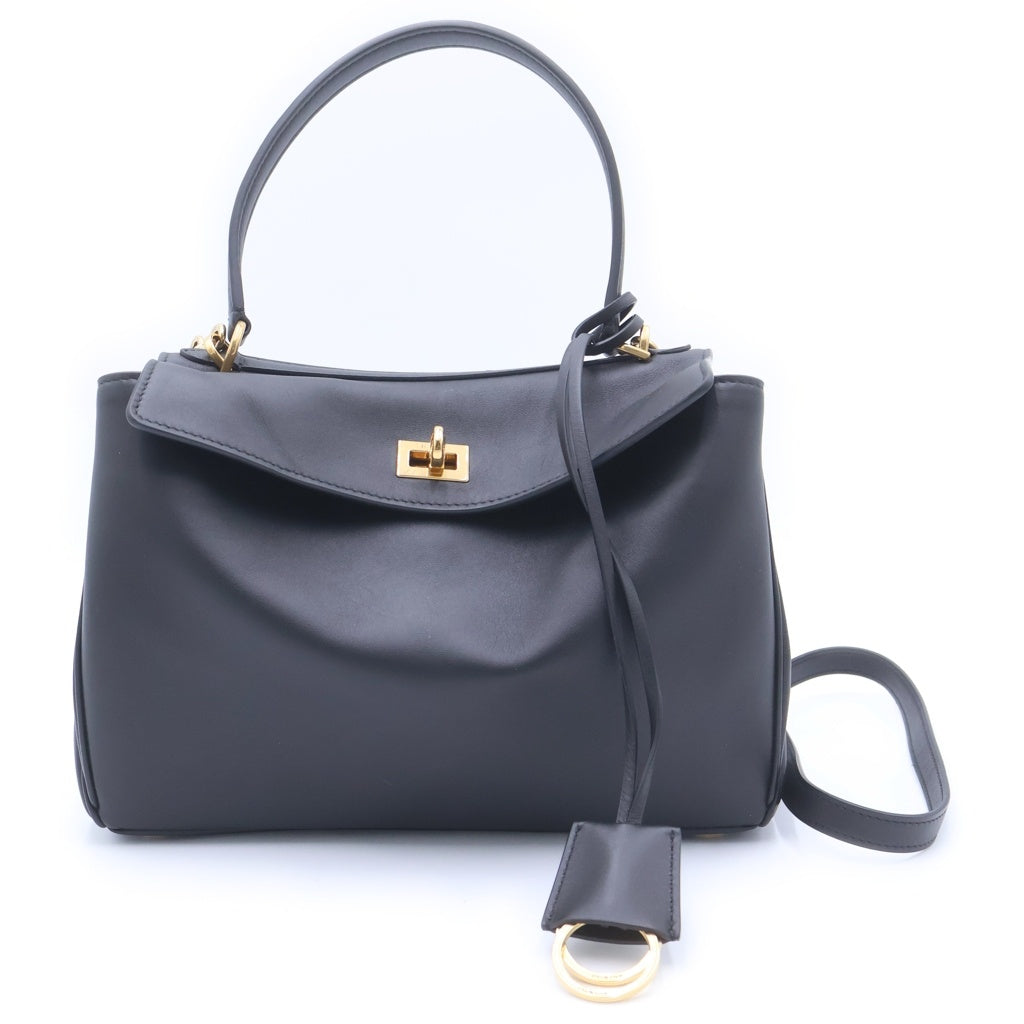 BALENCIAGA(バレンシアガ) RODEO SMALL ロデオ スモール ハンドバッグ 2WAY ブラック/ゴールド 789779 レディース