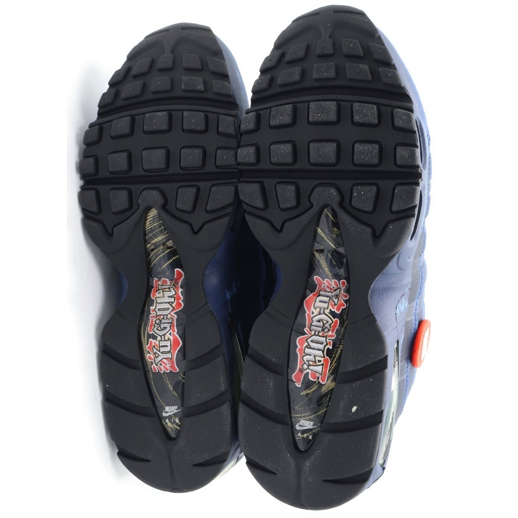 NIKE(ナイキ) ×遊戯王 Air Max 95 Air Muscle Joey II7404-400 エアマックス95 エアマッスル ジョーイ ローカットスニーカー ネイビー US8/26cm