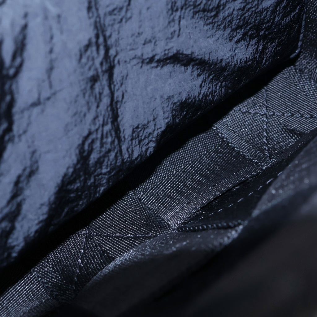 BOTTEGA VENETA(ボッテガヴェネタ) カセット スモール マキシイントレチャート キャンバス ショルダーバッグ メッセンジャーバッグ ブラック レディース
