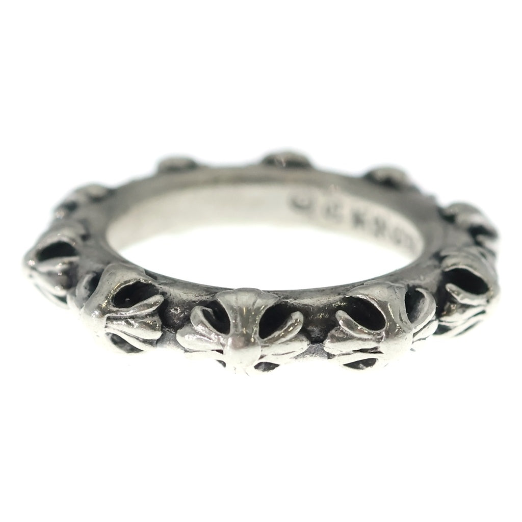 CHROME HEARTS(クロムハーツ) CROSS BAND クロスバンド リング シルバー BCA342