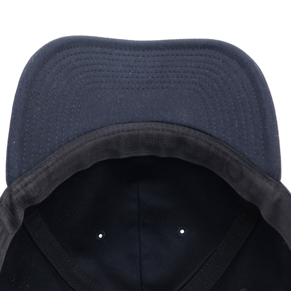TOM FORD(トムフォード) TFロゴ コットン ベースボールキャップ 帽子 WH002T TCN008 ブラック