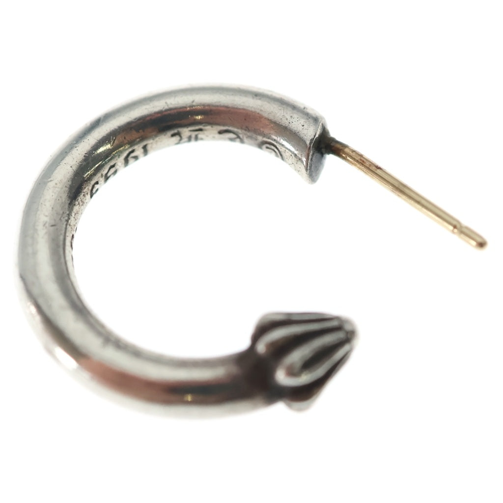CHROME HEARTS(クロムハーツ) HOOP PLAIN プレーン フープピアス シルバー BCA101