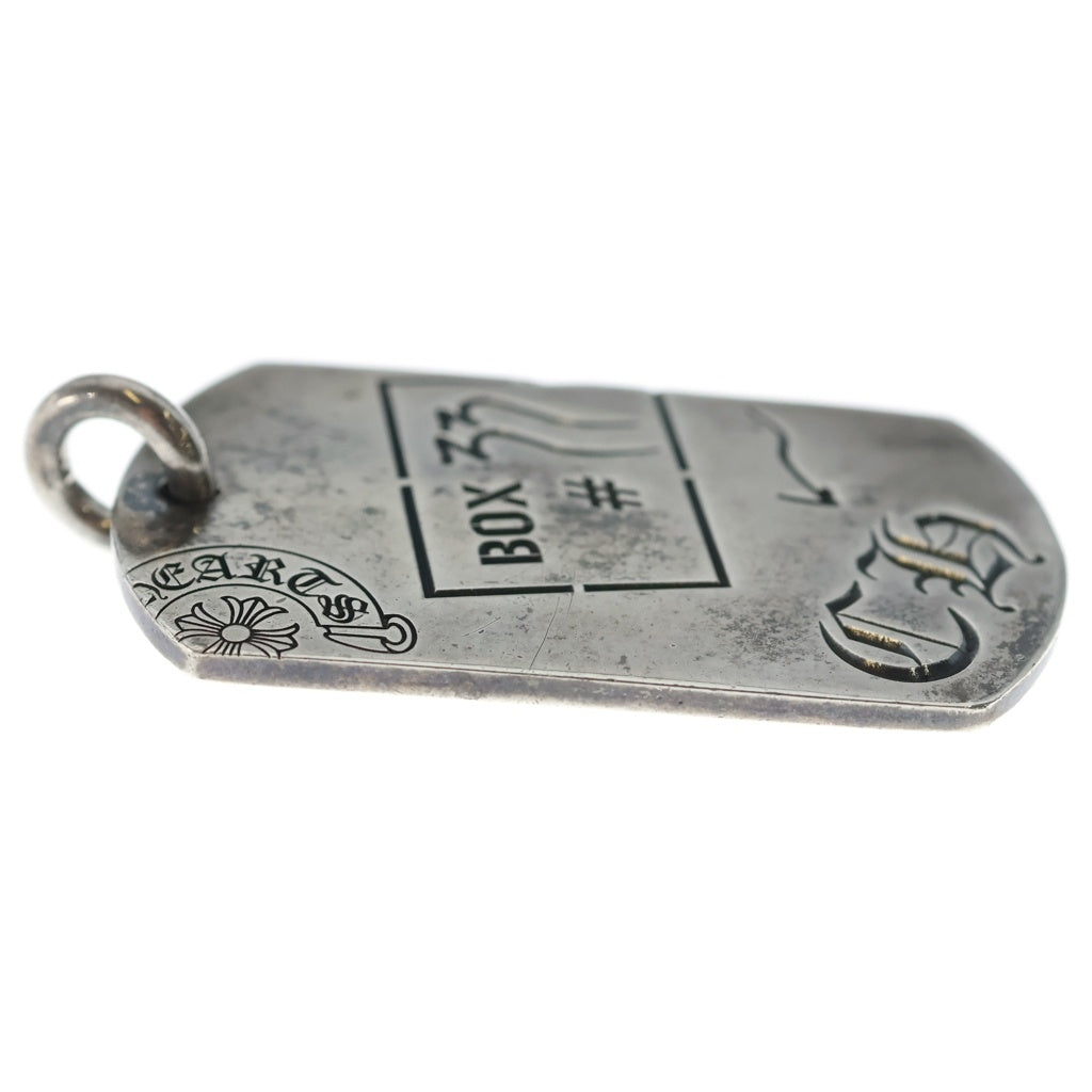 CHROME HEARTS(クロムハーツ) DOG TAG AOYAMA 20TH CH青山20周年記念ドッグタグネックレストップ シルバー