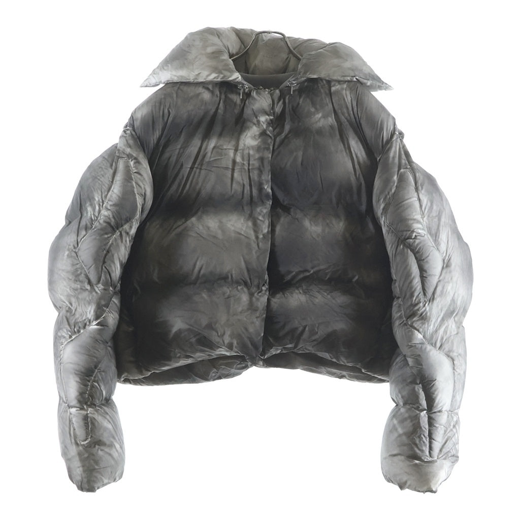 HELIOT EMIL(エリオット・エミル) SCULPTURAL DOWN JACKET ナイロン ダウン ジャケット ライトグレー