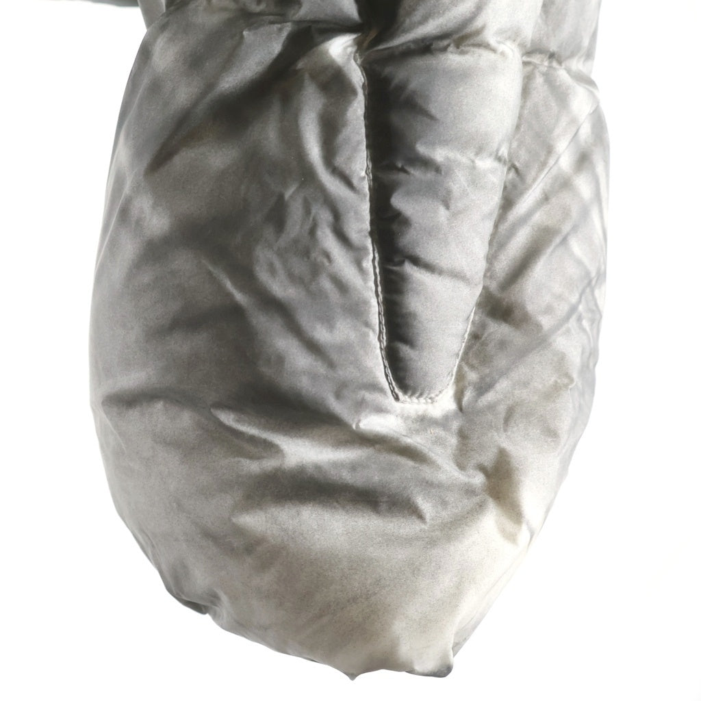 HELIOT EMIL(エリオット・エミル) SCULPTURAL DOWN JACKET ナイロン ダウン ジャケット ライトグレー