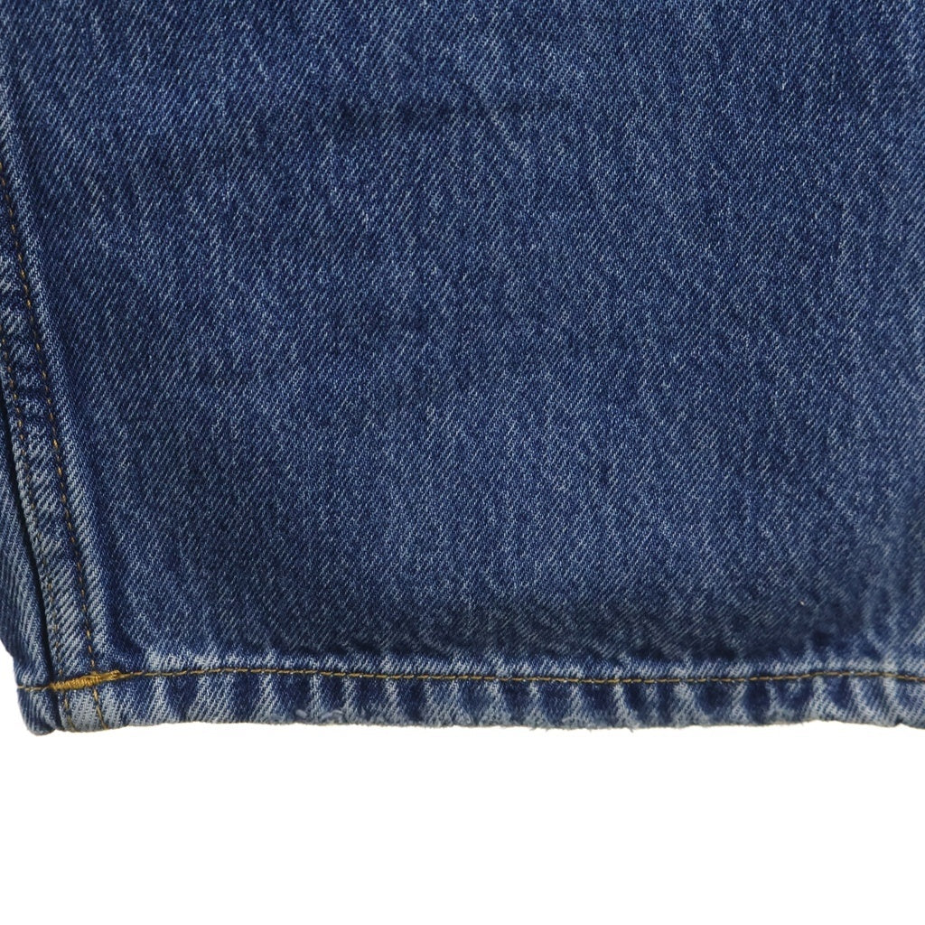 SAINT LAURENT PARIS(サンローランパリ) 23SS ダメージ加工 ボタンフライ 5ポケット デニムパンツ ジーンズ インディゴブルー 757276 Y04PH