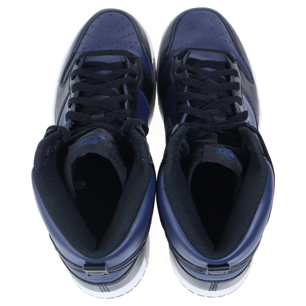 NIKE(ナイキ) ×FRAGMENT DESIGN DUNK HIGH CITY PACK MIDNIGHT NAVY DJ0383-400 フラグメント ダンク ミッドナイト ハイカットスニーカー ネイビー/ブラック US9/27cm