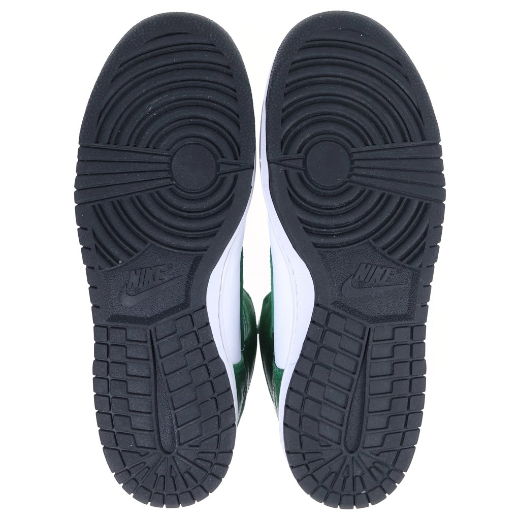 NIKE(ナイキ) Dunk High Premium 317891-131 ダンクハイプレミアム レザー ハイカットスニーカー シューズ US9.5/27.5cm ホワイト/グリーン