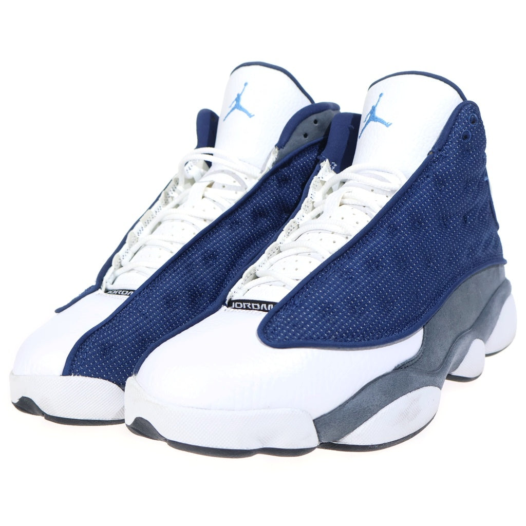 NIKE(ナイキ) AIR JORDAN 13 FLINT GREY 414571-404 エアジョーダン13 フリント グレー ハイカットスニーカー ブルー/ホワイト/グレー US10/28cm