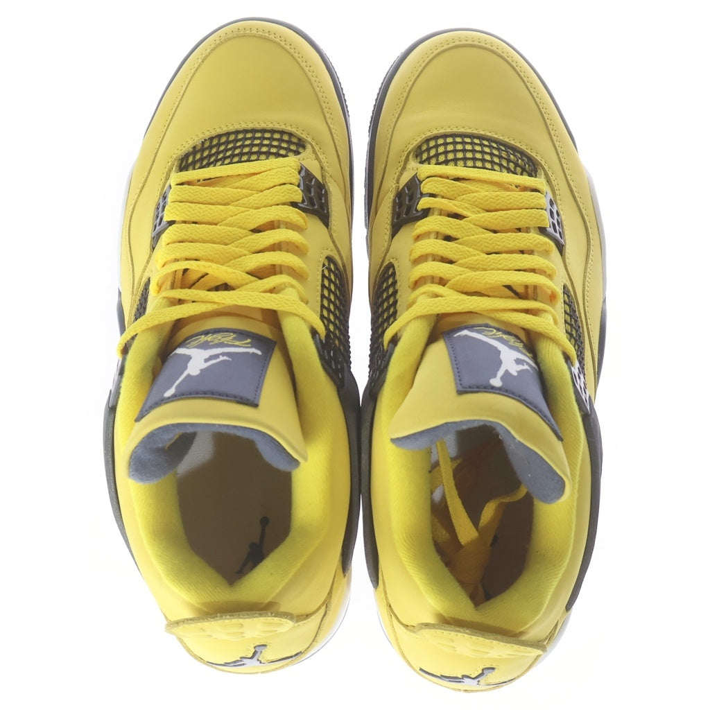 NIKE(ナイキ) AIR JORDAN 4 RETRO TOUR YELLOW CT8527-700 エアジョーダン 4 レトロ ハイカットスニーカー ツアーイエロー US10/28cm イエロー
