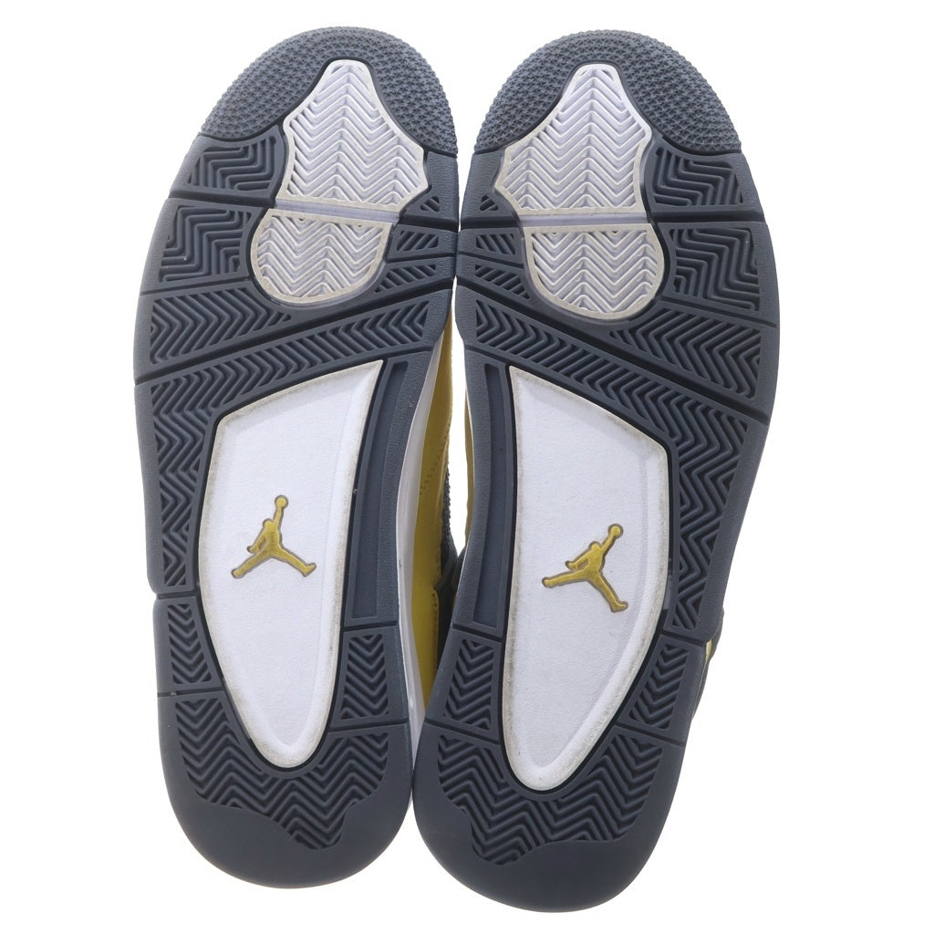 NIKE(ナイキ) AIR JORDAN 4 RETRO TOUR YELLOW CT8527-700 エアジョーダン 4 レトロ ハイカットスニーカー ツアーイエロー US10/28cm イエロー