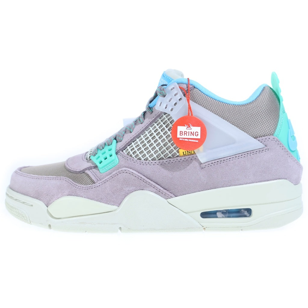 NIKE(ナイキ) ×UNION Air Jordan 4 SP Taupe Haze DJ5718-242 エアジョーダン4 SP トープヘイズ ローカットスニーカー US9.5/27.5cm グレー/ブルー