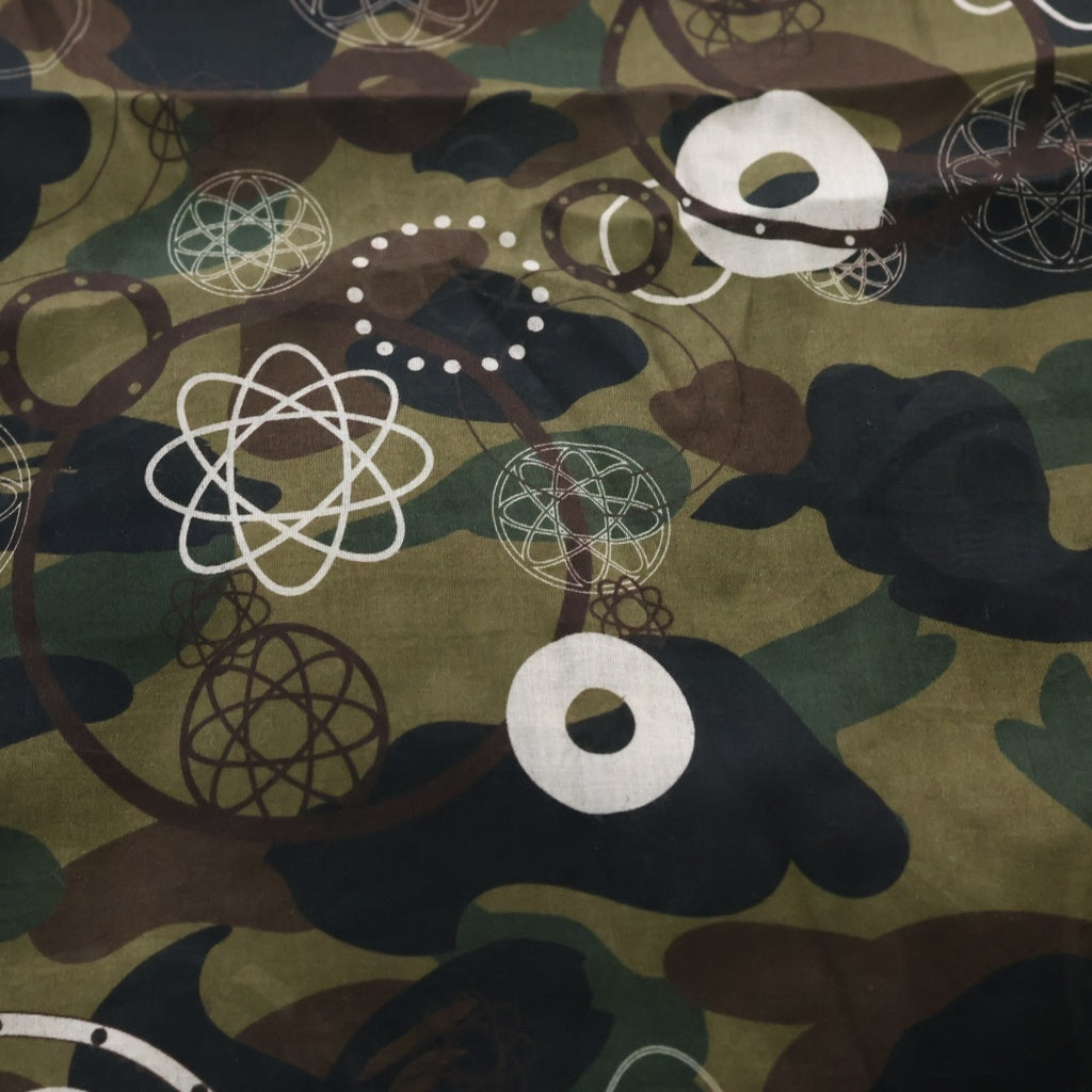 A BATHING APE(アベイシングエイプ) ×Futura 1ST CAMO STOLE ファーストカモストール スカーフ カーキ