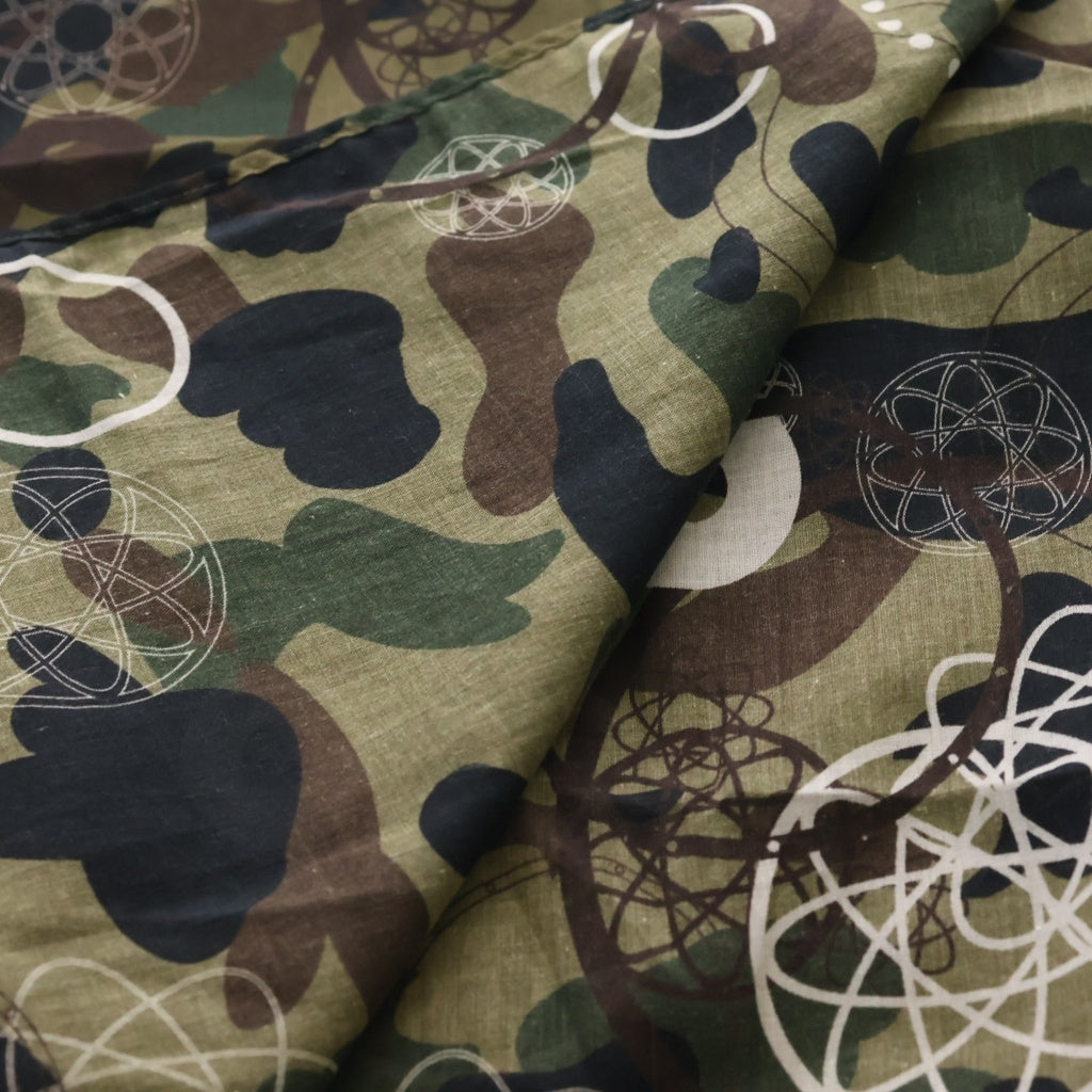 A BATHING APE(アベイシングエイプ) ×Futura 1ST CAMO STOLE ファーストカモストール スカーフ カーキ